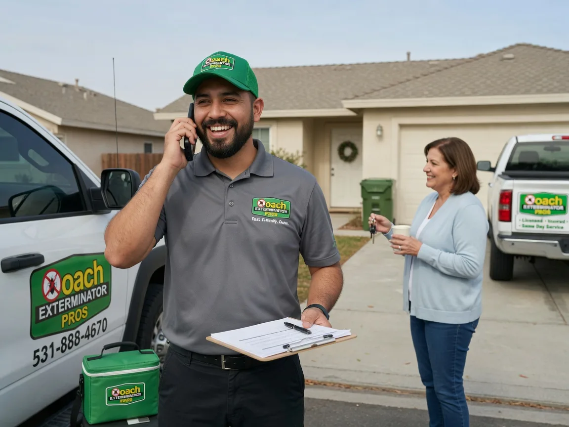 Pest Control Roach Exterminator Morrow, OH FAQs